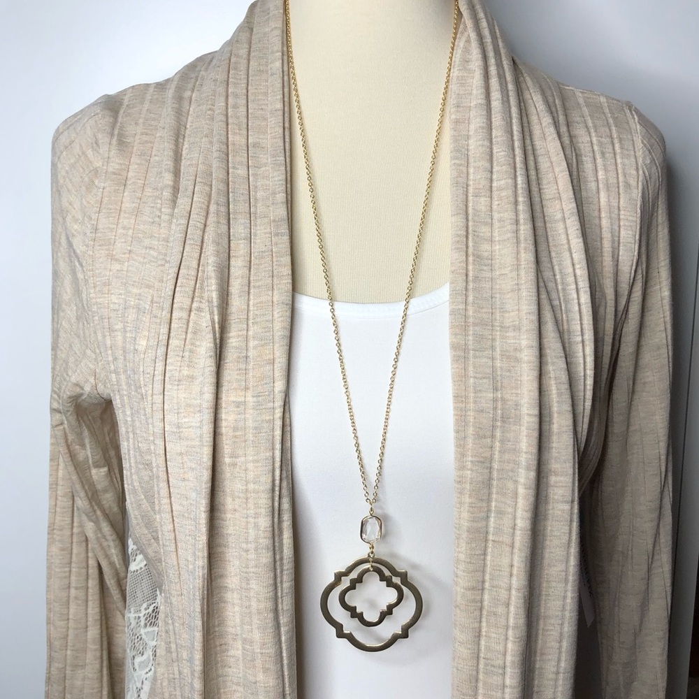 NWT women’s long necklace jewelry boutique